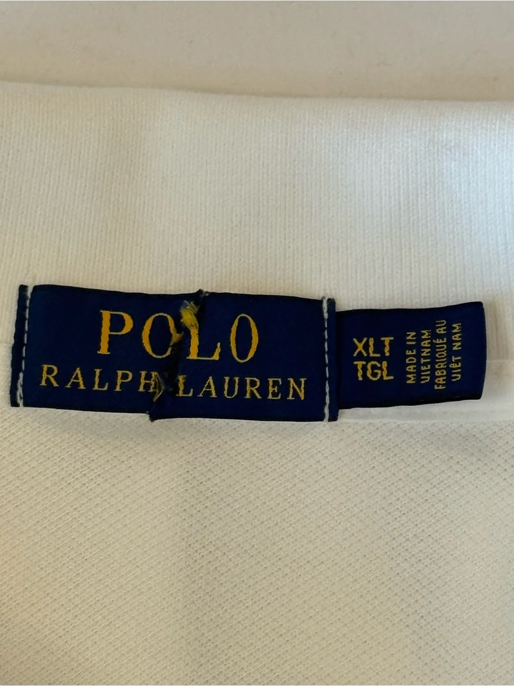 Polo by Ralph Lauren White Polo with Red Pony